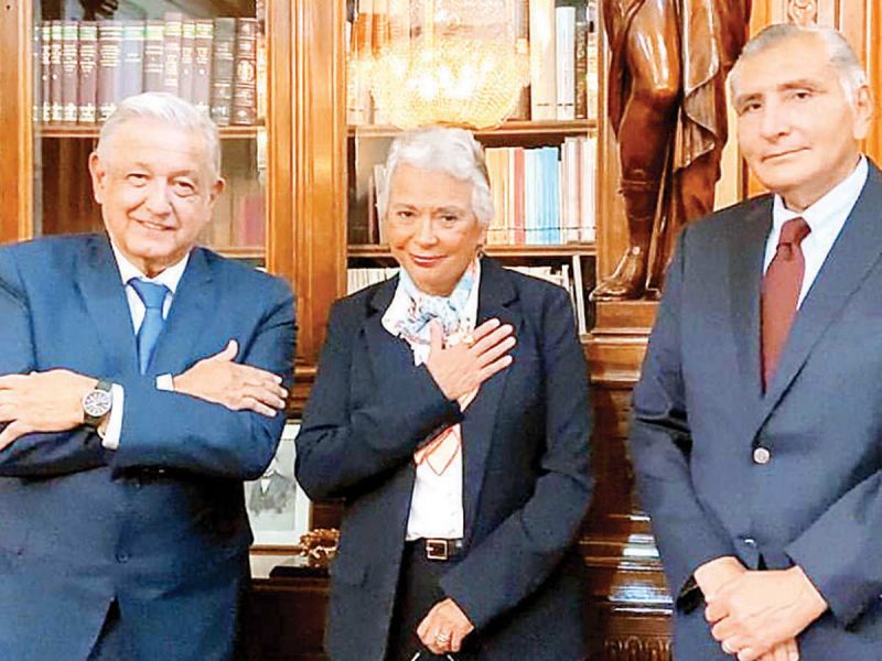 López Obrador hace relevo clave en Segob; Olga Sánchez Cordero renunció para volver al Senado