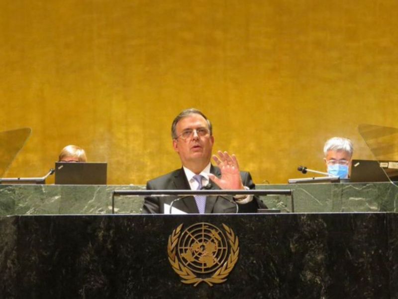 ‘Resulta impostergable poner fin al bloqueo económico contra Cuba’: Ebrard ante ONU