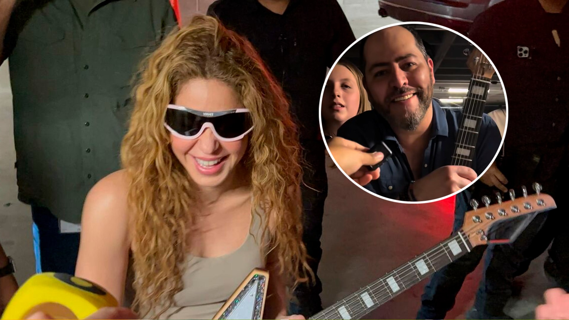 Shakira recibe un regalo de 7 mil dólares de fan mexicano en Monterrey